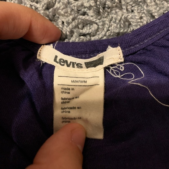 Navy Blue Shirt with Buttons - Picture 5 of 5